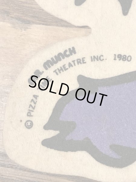 ミスターバンチ　ヴィンテージ　ペナント　企業キャラクター　チャッキーチーズ　80’s