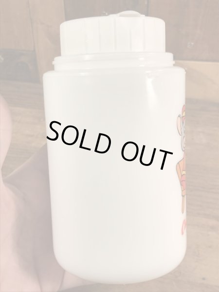 チャッキーチーズ　ビンテージ　ランチボックス　アドバタイジングキャラクター　企業物　80年代