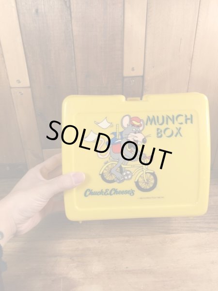 Chuck E Cheese's　ヴィンテージ　ランチボックス　企業キャラクター　アドバタイジング　80’s