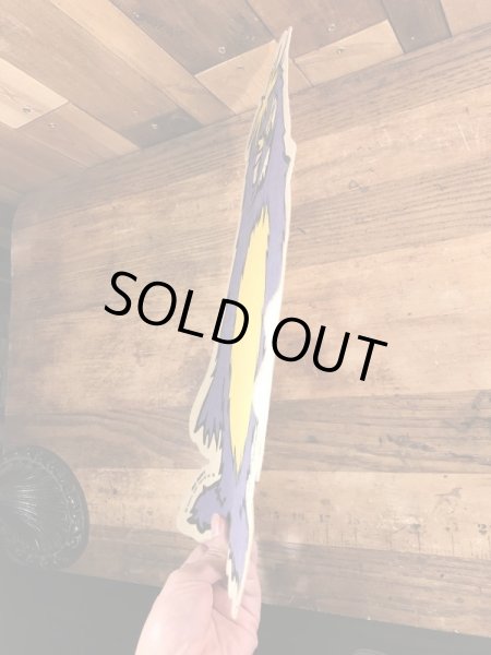 チャッキーチーズ　ビンテージ　バナー　アドバタイジングキャラクター　企業物　80年代