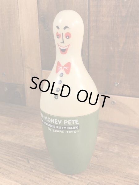 Pin-Money Pete　ヴィンテージ　貯金箱　企業キャラクター　ボーリング　70’s