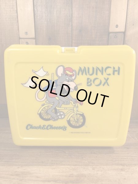 Chuck E Cheese's　ヴィンテージ　ランチボックス　企業キャラクター　アドバタイジング　80’s