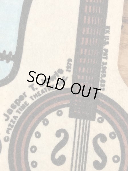 チャッキーチーズ　ビンテージ　バナー　アドバタイジングキャラクター　企業物　70年代