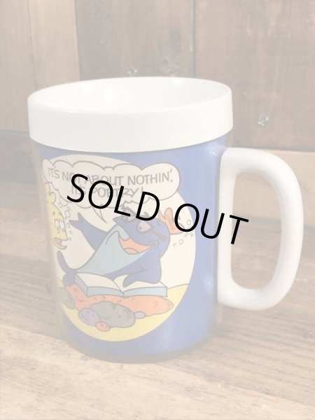 チャーリーツナ　ヴィンテージ　サーモマグ　企業キャラクター　ノベルティ　70’s