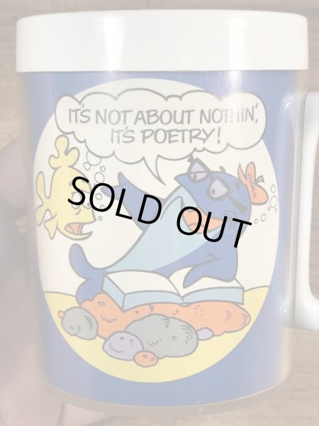 チャーリーザツナ　ビンテージ　マグカップ　アドバタイジングキャラクター　企業物　70年代