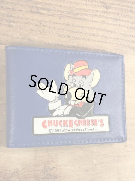 チャッキーチーズ ビンテージ ウォレット アドバタイジングキャラクター 企業物 90年代