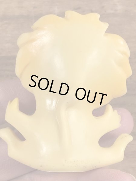 クレストティースパスタ　ビンテージ　指人形　アドバタイジングキャラクター　企業物　70年代