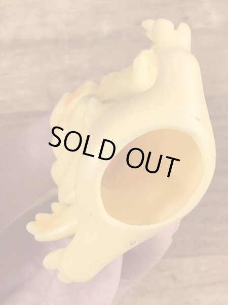 Crest Toothpaste　ヴィンテージ　フィンガーパペット　企業キャラクター　ノベルティ　70’s