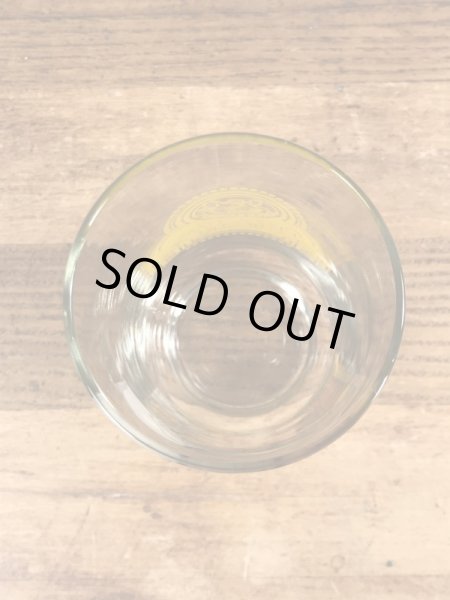 チャッキーチーズ　ビンテージ　ガラスコップ　企業キャラクター　ノベルティ　80年代