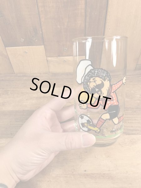 チャッキーチーズ　ヴィンテージ　グラス　アドバタイジングキャラクター　企業物　80’s