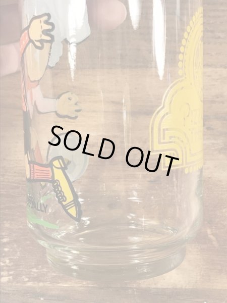 チャッキーチーズ　ヴィンテージ　グラス　アドバタイジングキャラクター　企業物　80’s