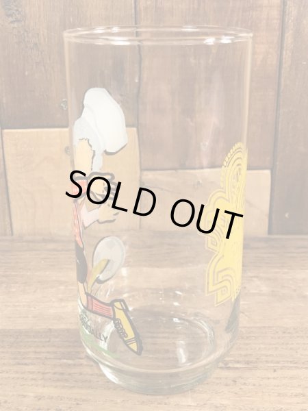 チャッキーチーズ　ヴィンテージ　グラス　アドバタイジングキャラクター　企業物　80’s