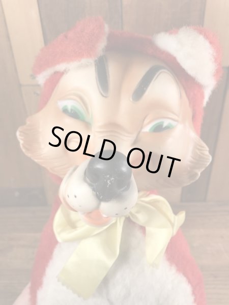 オオカミ　ビンテージ　ラバーフェイスドール　ラシュトン　50年代