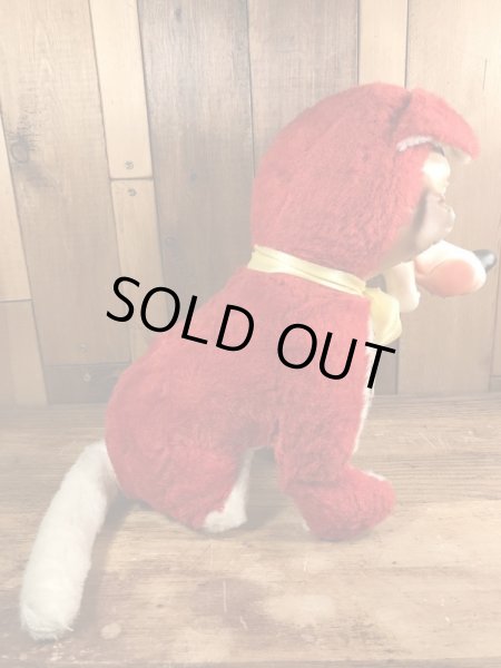 オオカミ　ビンテージ　ラバーフェイスドール　ラシュトン　50年代