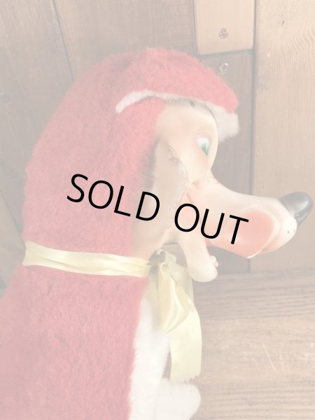 オオカミ　ビンテージ　ラバーフェイスドール　ラシュトン　50年代