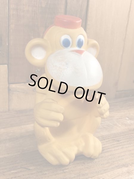 モンキー ビンテージ スクイーズトイ ソフビ 70年代