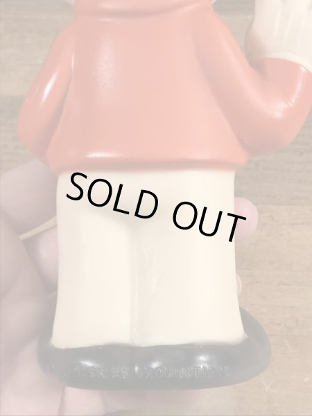 ミッキーマウス　ヴィンテージ　スクイーズフィギュア　ソフビ　70’s