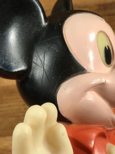 画像2: Disney Mickey Mouse Squeeze Figure　ミッキーマウス　ビンテージ　スクイーズフィギュア　ディズニー　70年代