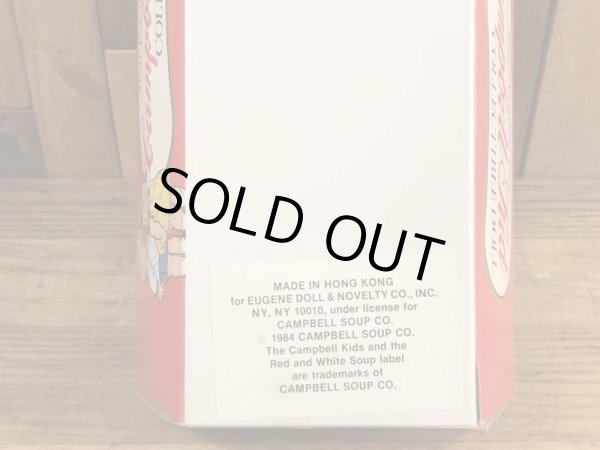 キャンベルスープ　ヴィンテージ　ソフビフィギュア　アドバタイジングキャラクター　80’s