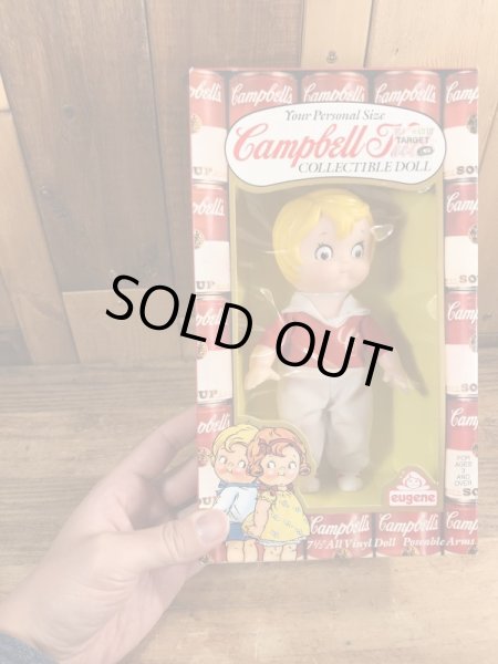 キャンベルスープ　ヴィンテージ　ソフビフィギュア　アドバタイジングキャラクター　80’s