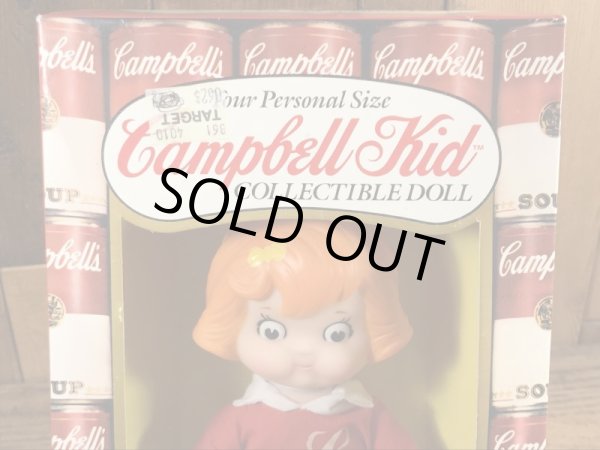 キャンベルキッズ ビンテージ ソフビフィギュア 企業キャラクター 80年代