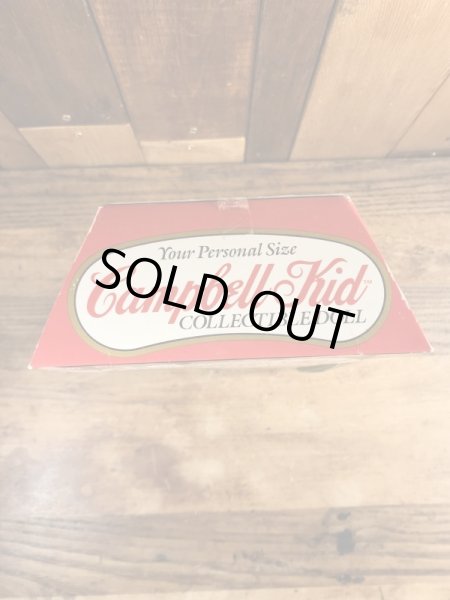 キャンベルキッズ ビンテージ ソフビフィギュア 企業キャラクター 80年代