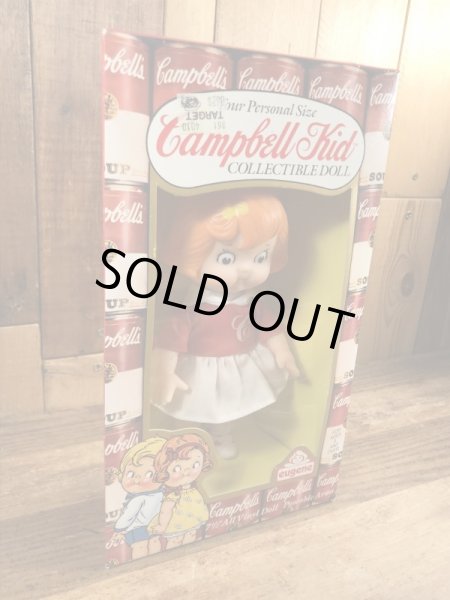 キャンベルキッズ ビンテージ ソフビフィギュア 企業キャラクター 80年代