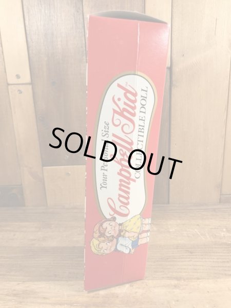 キャンベルスープ　ヴィンテージ　ソフビフィギュア　アドバタイジングキャラクター　80’s