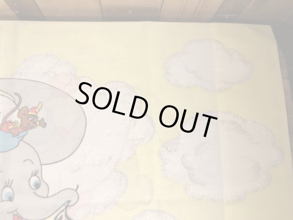 ダンボ　ヴィンテージ　ピローケース　ウォルトディズニー　70年代