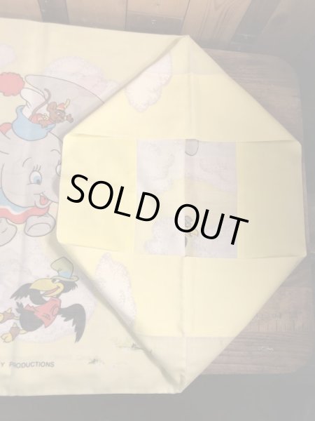 ダンボ　ヴィンテージ　ピローケース　ウォルトディズニー　70年代