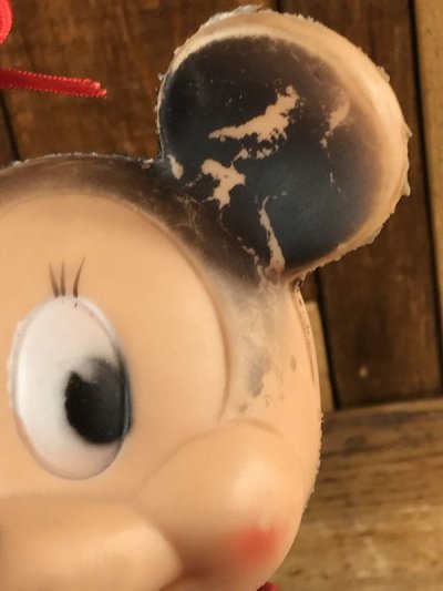 画像2: The Sun Rubber Minnie Mouse Squeeze Doll　ミニーマウス　ビンテージ　ラバードール　ウォルトディズニー　50年代