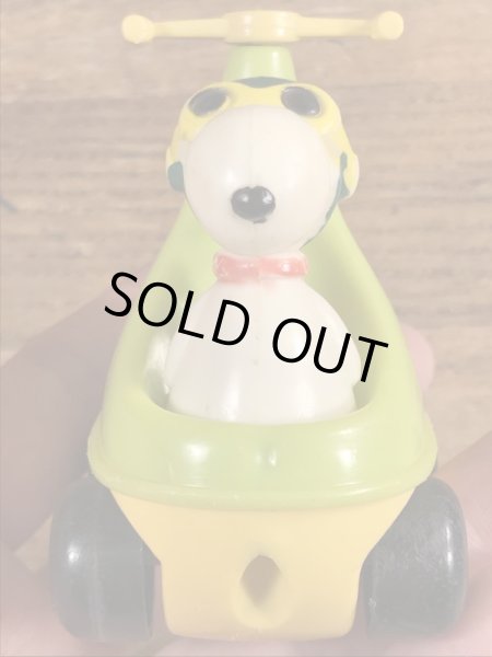 スヌーピー　ビンテージ　プルトイ　フライングエース　70年代