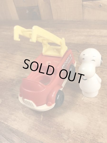 スヌーピー　ビンテージ　プルトイ　ピーナッツ　70年代