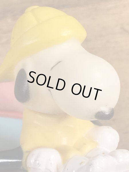 スヌーピー　ヴィンテージ　モーターライズドトイ　ピーナッツ　Aviva