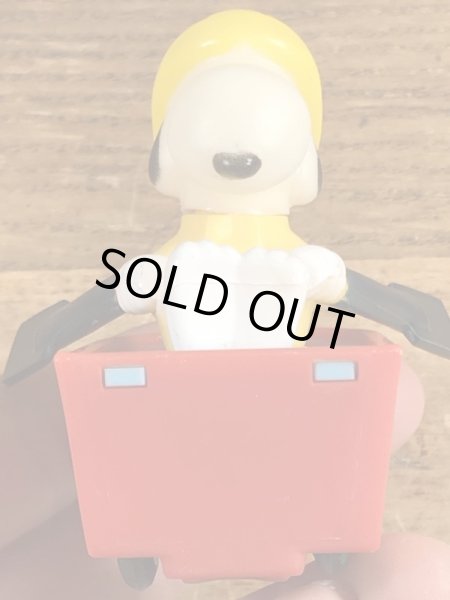 スヌーピー　ビンテージ　モーターライズドトイ　ピーナッツ　70年代