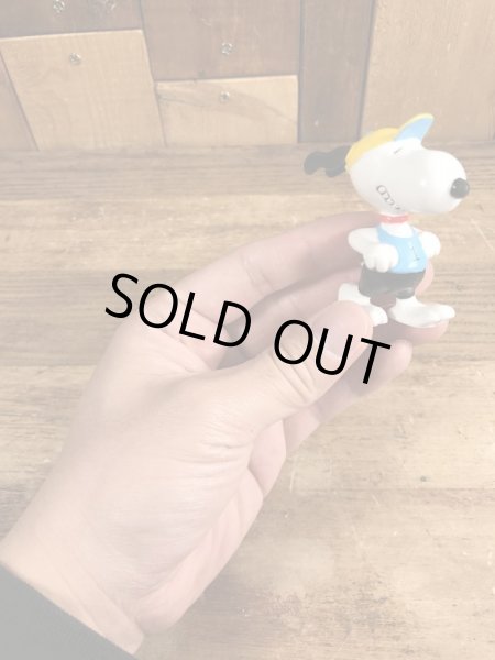 スヌーピー　ヴィンテージ　PVCフィギュア　ピーナッツ　80’s