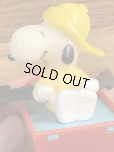 スヌーピー　ビンテージ　モーターライズドトイ　ピーナッツ　70年代