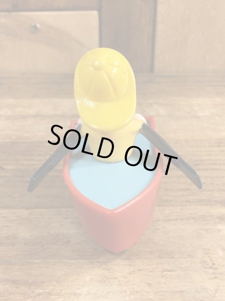 スヌーピー　ヴィンテージ　モーターライズドトイ　ピーナッツ　Aviva