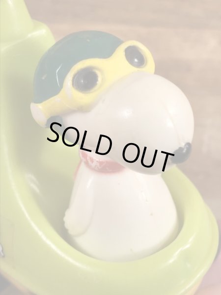 スヌーピー　ヴィンテージ　プルトイ　フライングエース　70’s