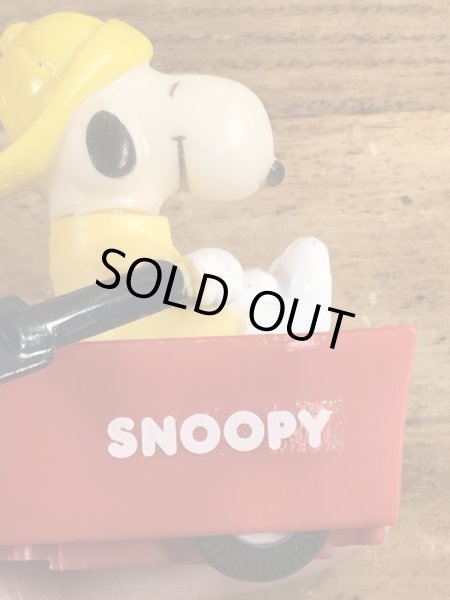 スヌーピー　ヴィンテージ　モーターライズドトイ　ピーナッツ　Aviva