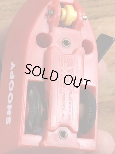 スヌーピー　ヴィンテージ　モーターライズドトイ　ピーナッツ　Aviva