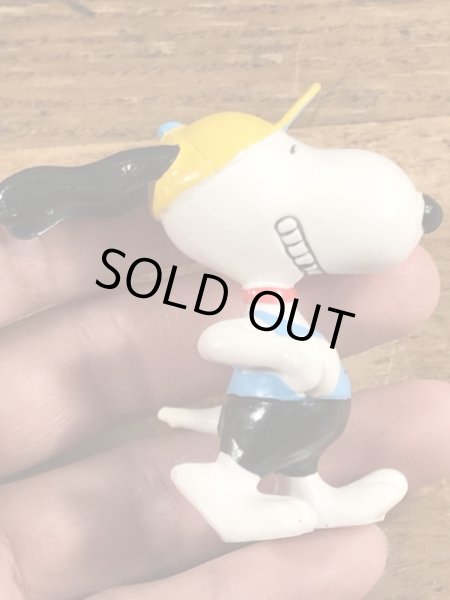 スヌーピー　ヴィンテージ　PVCフィギュア　ピーナッツ　80’s