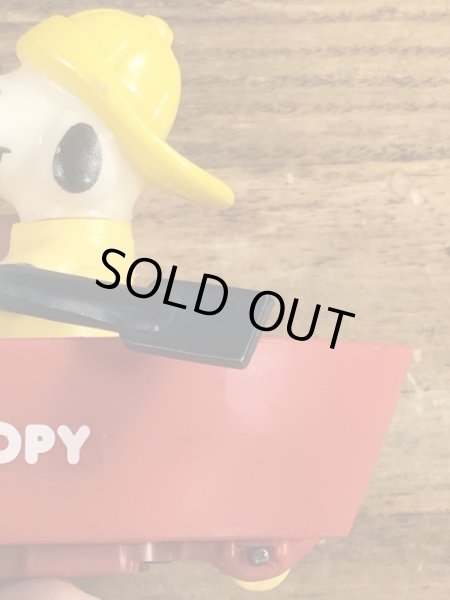 スヌーピー　ビンテージ　モーターライズドトイ　ピーナッツ　70年代