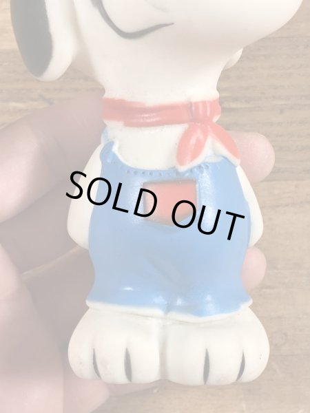 スヌーピー　ヴィンテージ　ソフビフィギュア　80’s