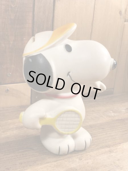 スヌーピー　ビンテージ　コインバンクドール　ピーナッツ　80年代