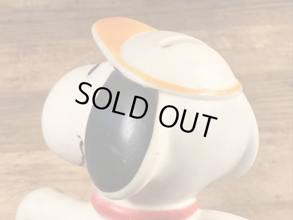 スヌーピー　ビンテージ　コインバンクドール　ピーナッツ　80年代