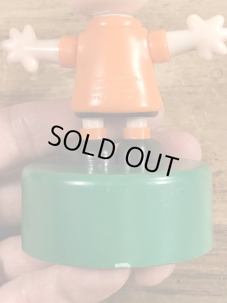 チャーリーブラウン　ヴィンテージ　プッシュパペットトイ　スヌーピー　70’s