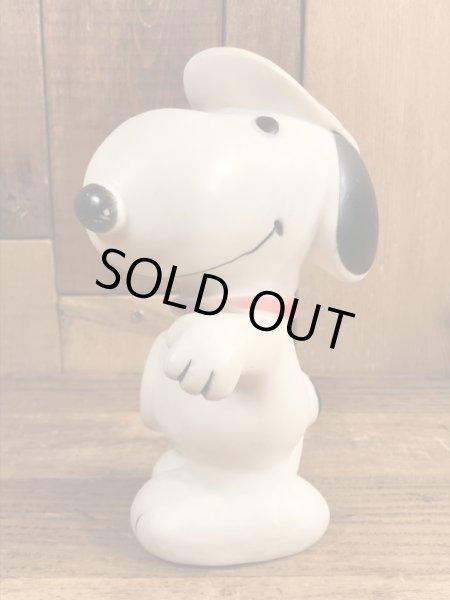 スヌーピー　ヴィンテージ　貯金箱フィギュア　ピーナッツ　80’s