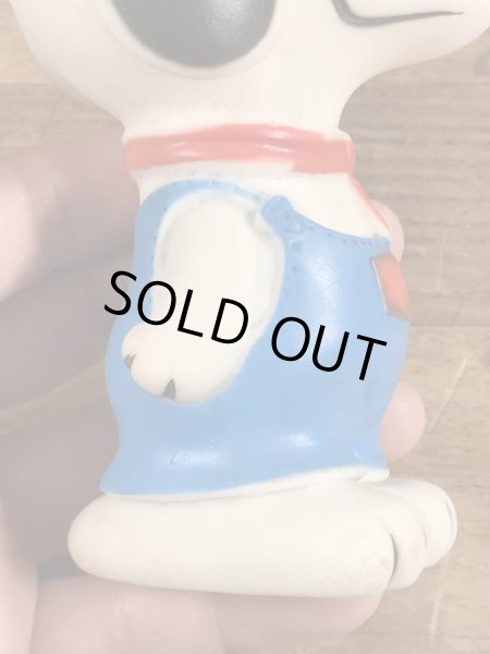 スヌーピー　ヴィンテージ　ソフビフィギュア　80’s