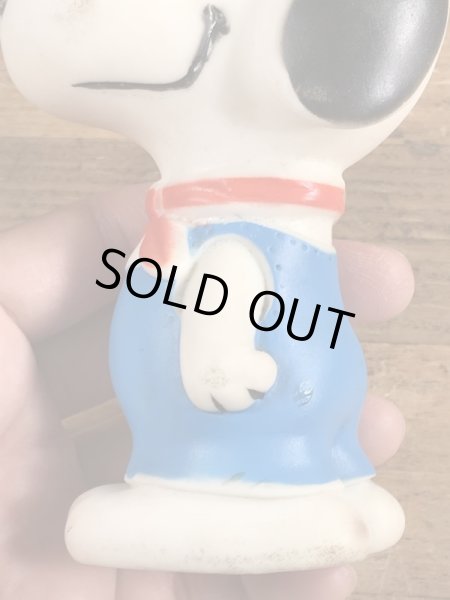 スヌーピー　ヴィンテージ　ソフビフィギュア　80’s